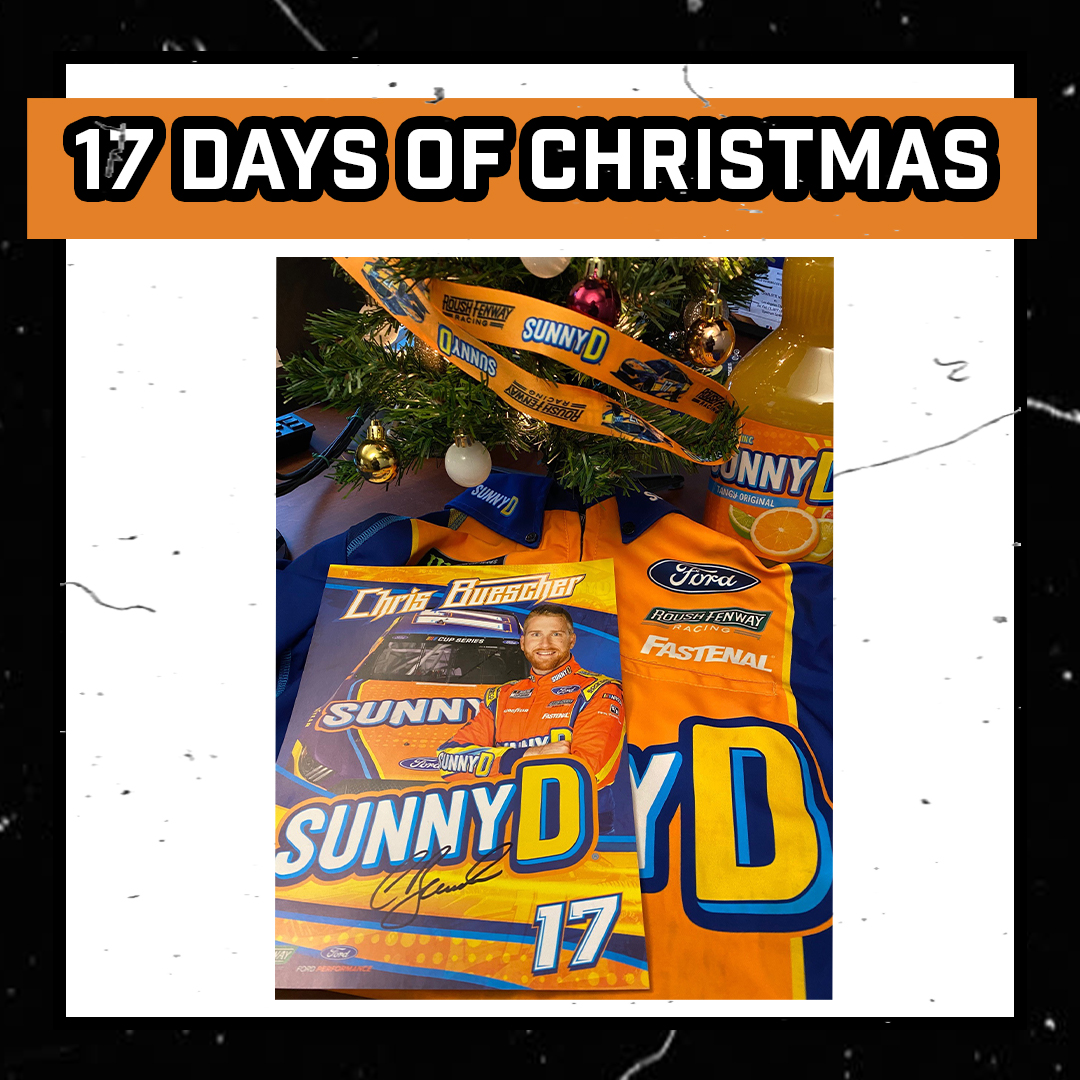 On the first day of SUNNYD Christmas, the SUNNYD Racing gave to you.....

A signed hero card and a crew shirt.

Retweet for your chance to win. Must be a follower 😉