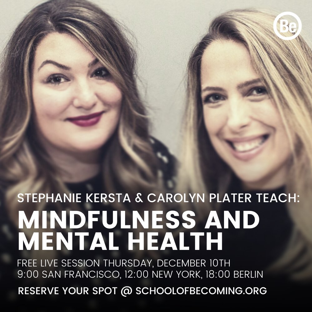 Don't miss the final class in our #mindfulness series this Thursday led by the co-founders of <a href="/myhoame/">Hoame</a>, Stephanie Kersta and Carolyn Plater🧘‍♀️ Register at bit.ly/2GHqplx