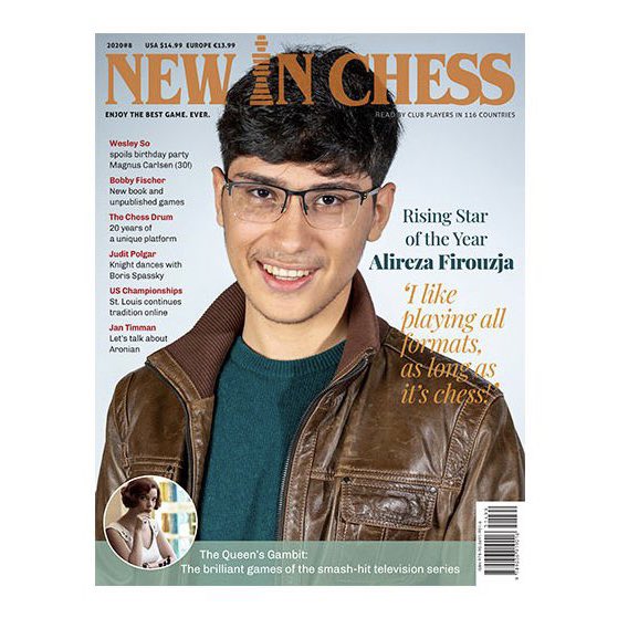 X 上的Mohammadreza Firouzja：「#AlirezaFirouzja 👑 Latest edition of  @NewInChess magazine. December 2020    / X