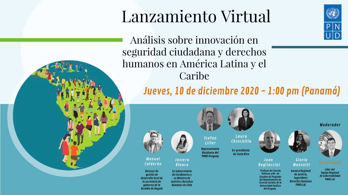 ¿Cuál es la situación de la seguridad ciudadana en América Latina y el Caribe y qué estrategias están adoptando los países para enfrentarla? súmate este  JUEVES - 1:00 pm (Panamá) para conocer más. Registro aquí: bit.ly/3mA6aWy #InformeSeguridadPNUD