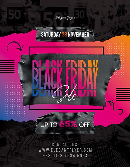 Free Black Friday Flyer PSD Template: freepsdflyer.com/?p=21776 black friday, Business, promo, Promotion, Sale, shop