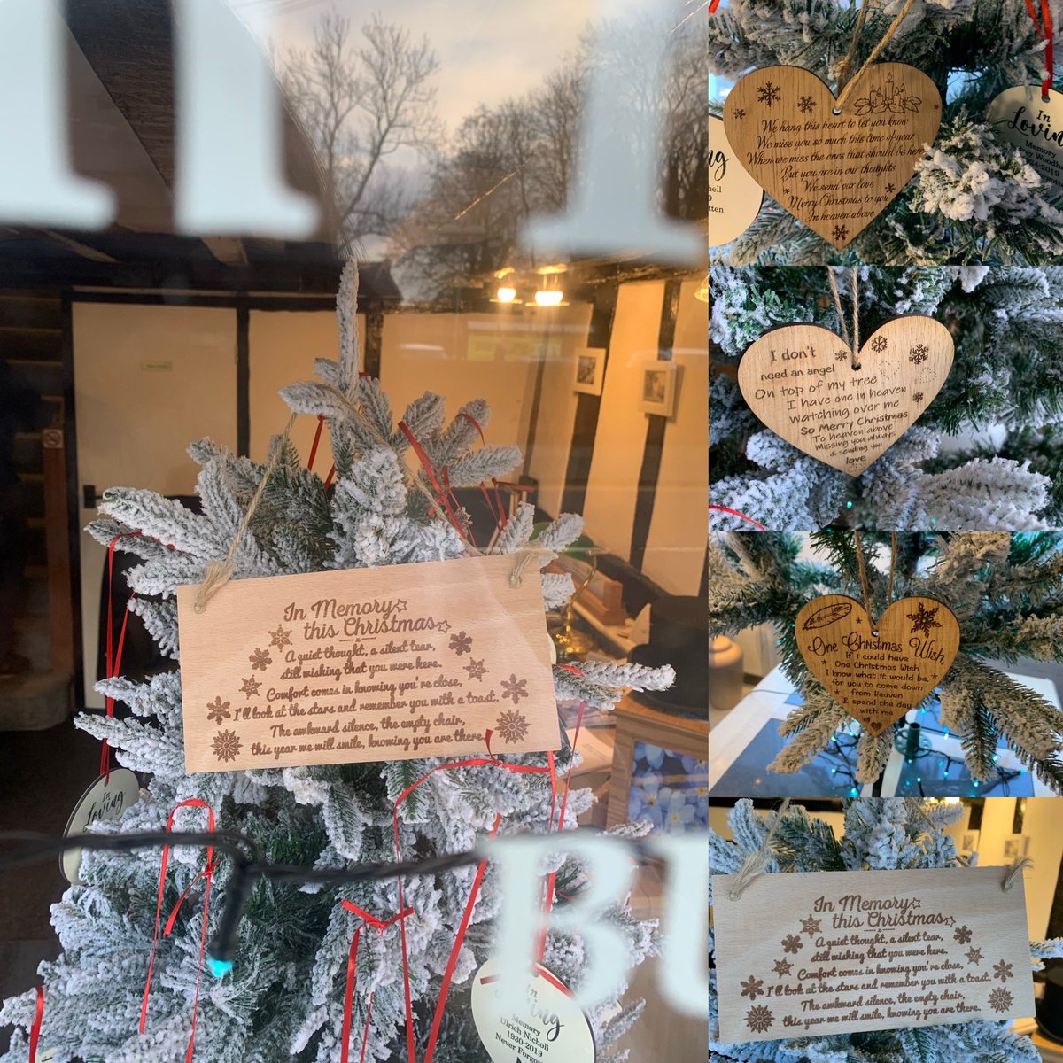 BFFS memorial Christmas tree, an ornament for each person we helped to say good bye