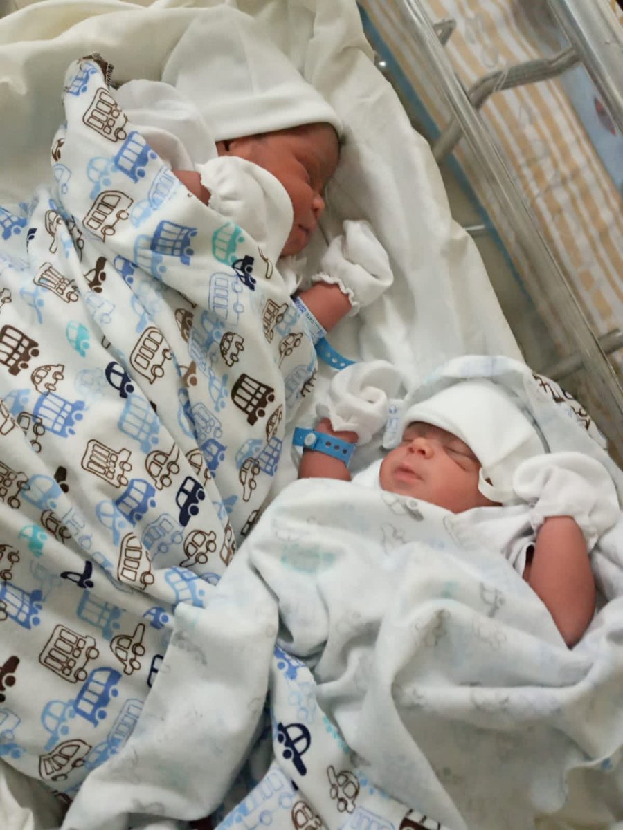 emderk4's tweet photo. Good evening my Twitter family, join us in merriment as we welcome our new born twins (Boys) today 8-12-2020. My darling wife and babies are great 8-12-2020 #DoubleD https://t.co/6EFBndqIbG