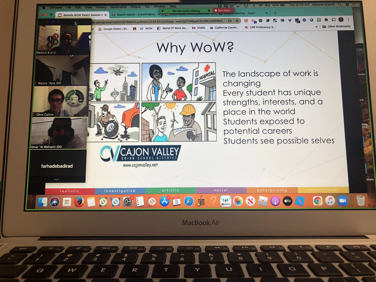 MelanieABrandt's tweet photo. Parent @CVWorldofWork session today with @FACETeam6 in Arabic. @chris_mcollins posed a powerful Question “Which career makes the most money?” Answer: ALL of them!!! It’s a matter of loving what you do and pursing a path aligned to #strengths #Interests #values #DignityInAllWork https://t.co/m99LZAIfPR
