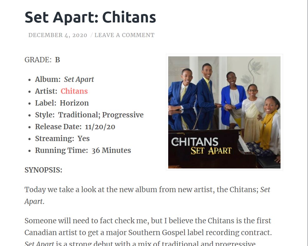 The Chitans tweet media