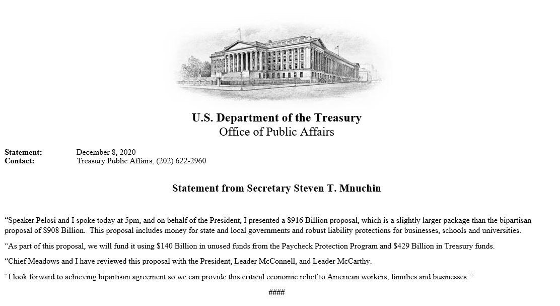 Steven Mnuchin tweet media