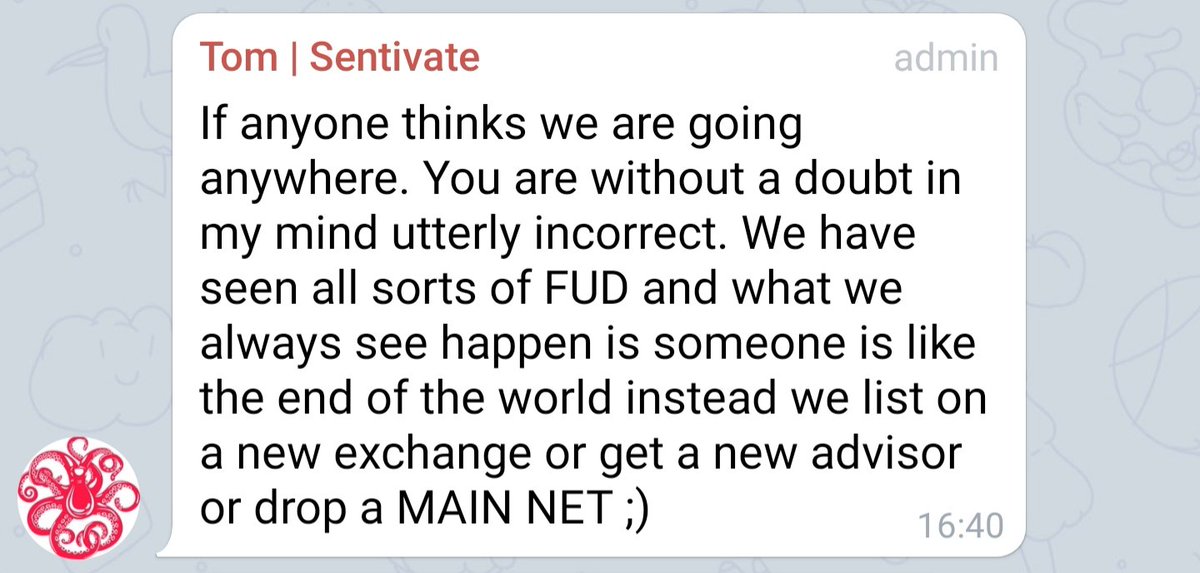 SENTIVATE'S FUNDAMENTALS FOR 2021UW soft launch EOY 2020biggest code drop so far in DecNina Simosko + 3 well known entities are joining  $SNTVTDeFi exposure&more!All in all  #Sentivate has a very strong base for the coming year&people aren't aware of it yet(5/9)