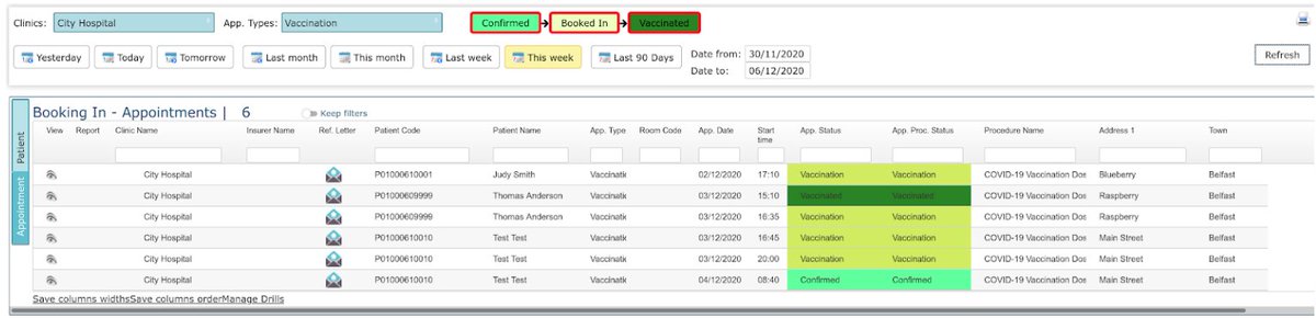 aptvision's tweet image. We are delighted to announce the rollout of our new Vaccination/Lab Test Scheduling &amp;amp; Management System.

#CovidVaccine #patientengagement #DigitalHealth