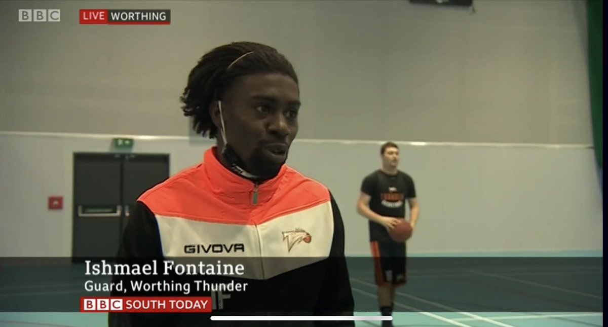 LewisCoombes's tweet photo. @WorthingThunder @IshmaelFontaine @BBCSouthNews Thanks for your time! 👍🏀📺 https://t.co/DvKIDW43sM
