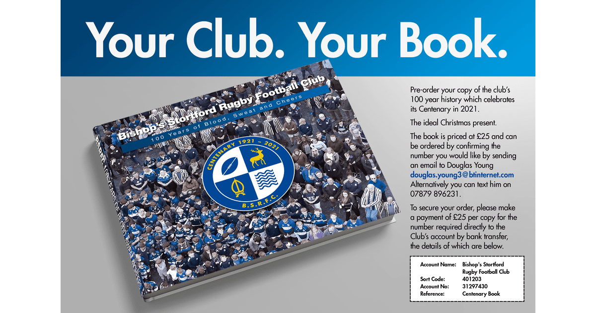 Your Club. Your Book. You can now pre order your copy of the club's 100 year history which celebrates its Centenary in 2021 #OneClub #StrongerTogether
bsrfc.co.uk/news/your-club…
