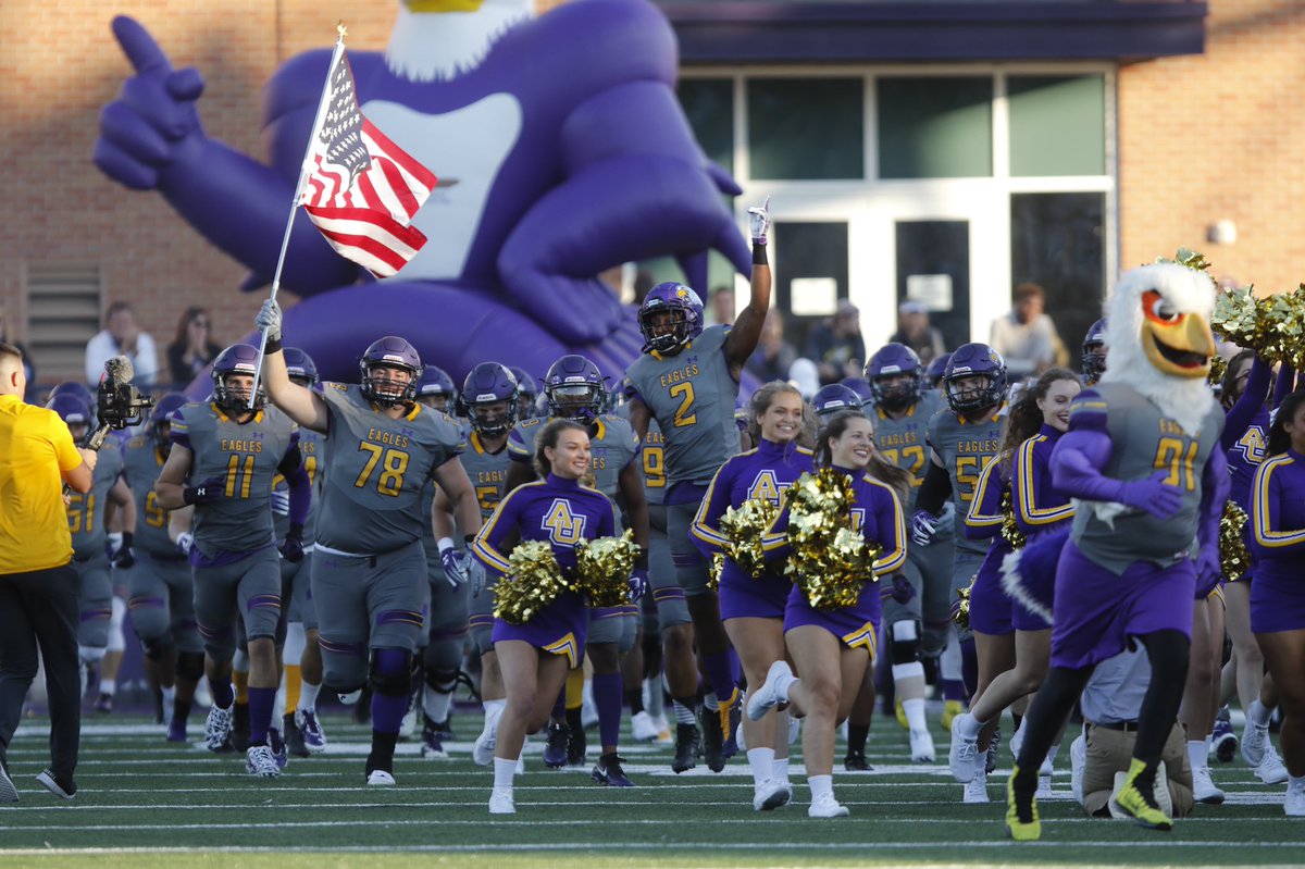NSpatny's tweet photo. BLESSED to receive an offer to play football at Ashland University. Thanks to coaches @E_Berbari @Coach_Orsini for making this opportunity possible. Go Eagles 🦅💜💛 https://t.co/XIg5gyo4bR