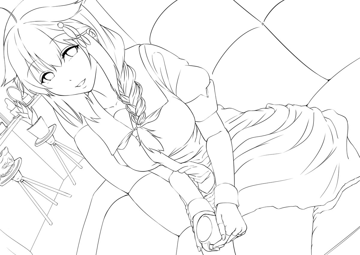 線 