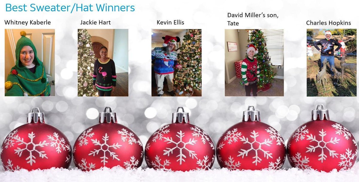 Congratulations to our #RKRockstars Holiday sweater/hat winners!!  #RKR_Squad #Lifeatatt <a href="/RobbenKR/">Robben Kniffen-Rusu</a>
