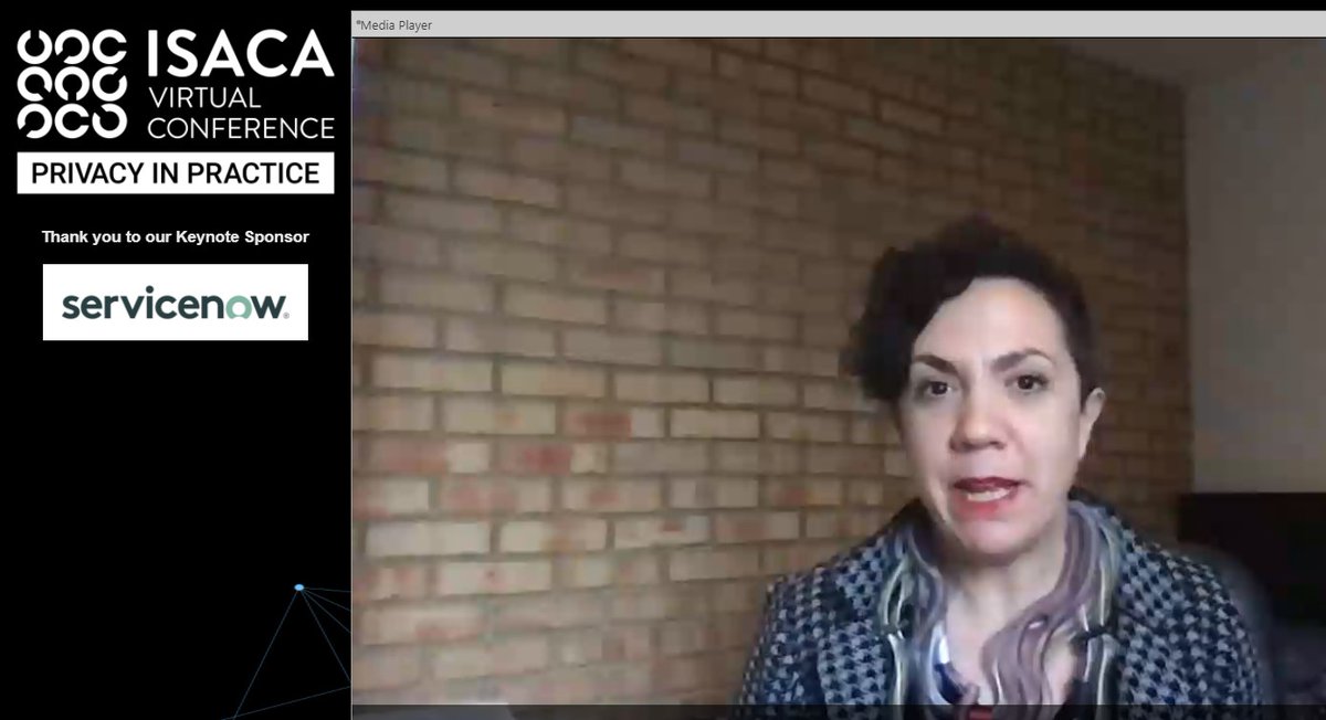 ISACANews's tweet image. “You can’t do privacy without discussing ethics in 2020,” said #PrivacyInPractice keynote Ivana Bartoletti at today’s opening session. Algorithms serve as gates to reality, editing what we see online, inferring who we are and predicting what we want. Do you agree?