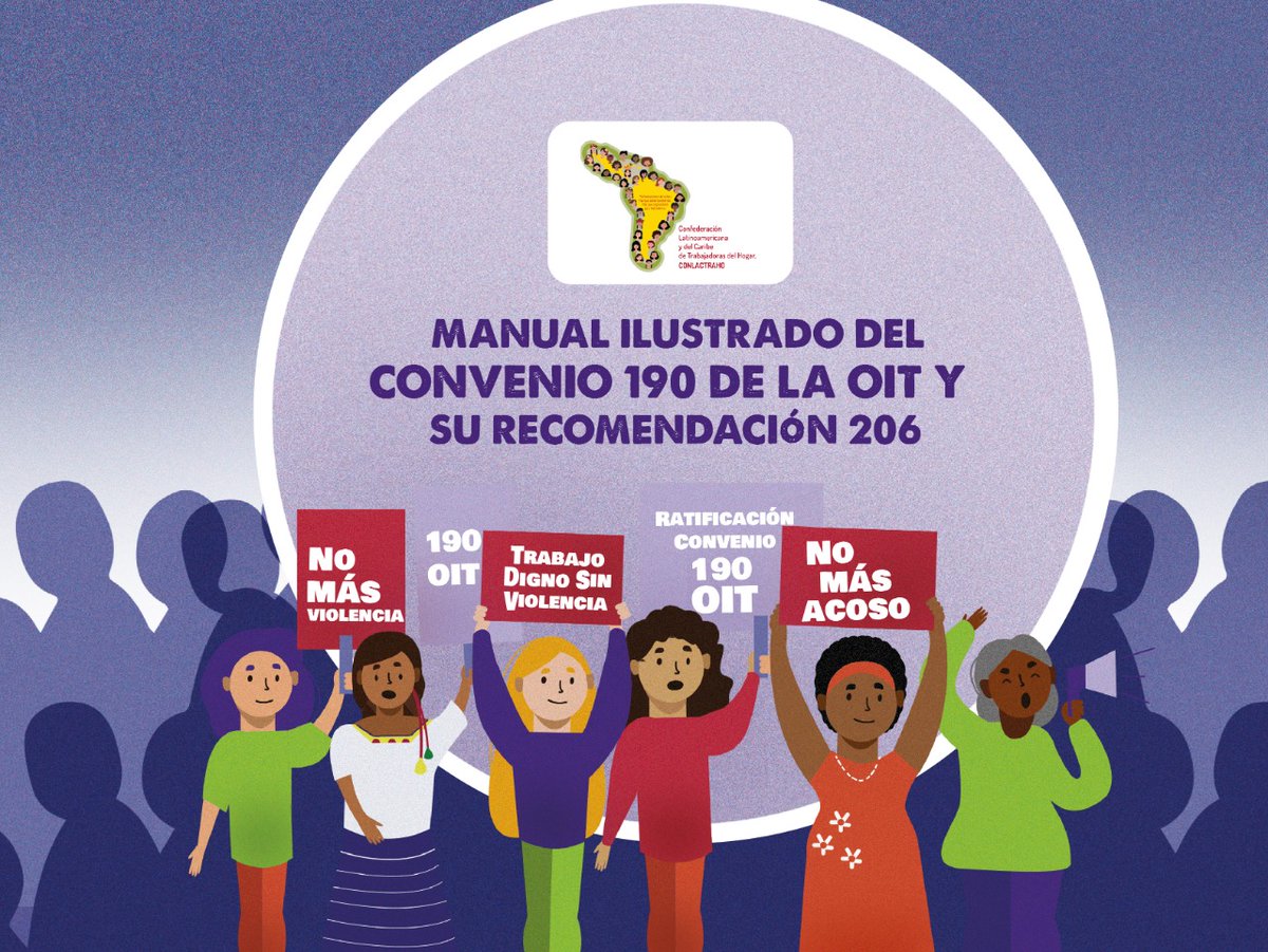 Este miércoles 9 a las 14 hrs Centroamérica se presentará el Manual Ilustrado del Convenio 190 de la OIT y su recomendación 206 realizado por CONLACTRAHO con el apoyo del Programa Igual Valor, Iguales Derechos de CARE LAC. Inscripción: forms.gle/FPEa8kodCZefSG…
#16dias
