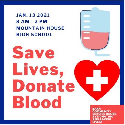 MHHSMustangs's tweet photo. What:  Red Cross Blood Drive
When:  01/13/21
Where:  MHHS
Time:  Between 8:00 A.M. and 2:00 P.M.
Who:  Students or parents 16 years old and up
Student donor sign ups (must be 16): https://t.co/1iaRIOIohA
Adult donors (18 and above) sign ups:  https://t.co/bGiiRum31v https://t.co/yAALq51gGh