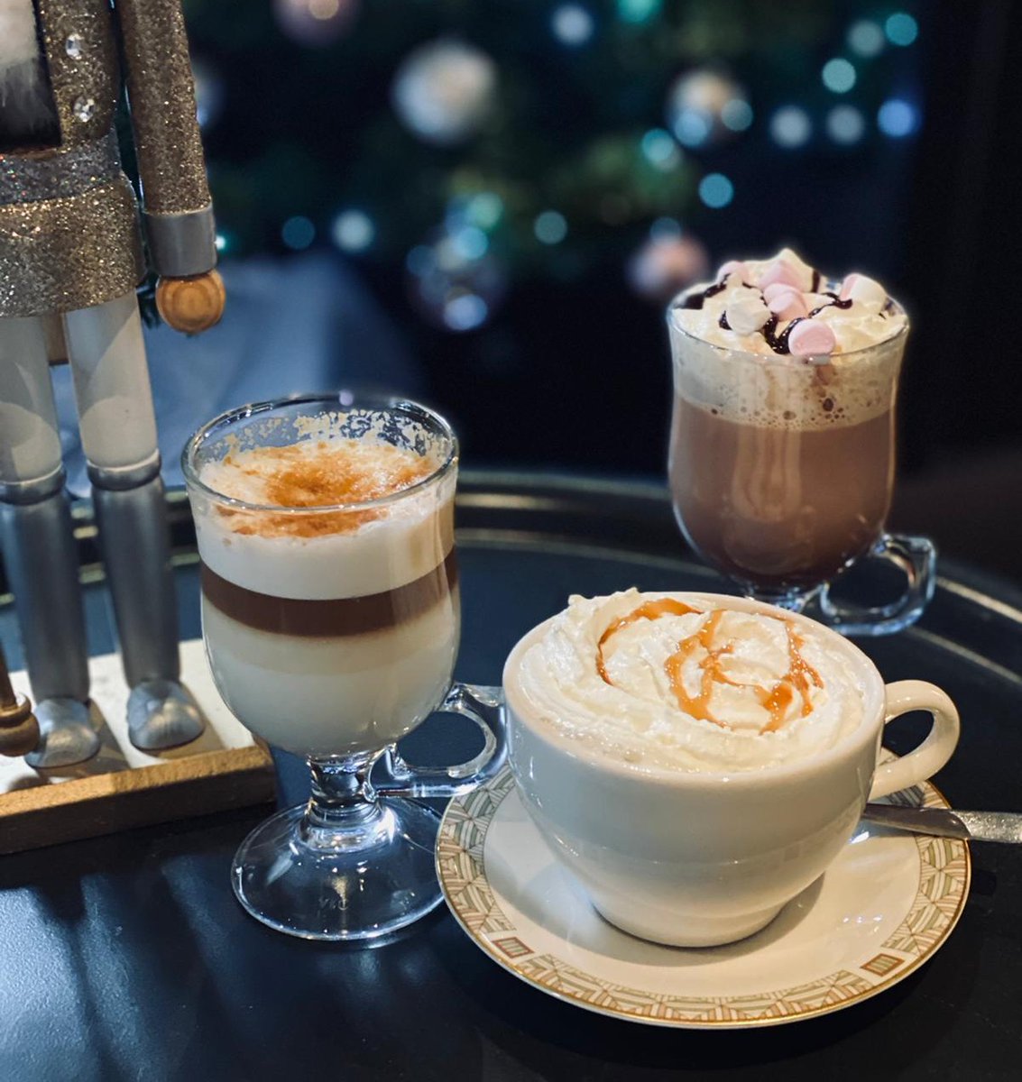 Beat the chill of Christmas shopping and cuddle up fireside with a gingerbread latte, a salted caramel coffee or a delicious hot chocolate. 
Open from 12 noon Wednesday and 8am on Thursday and Friday. 9am Saturday and Sunday.