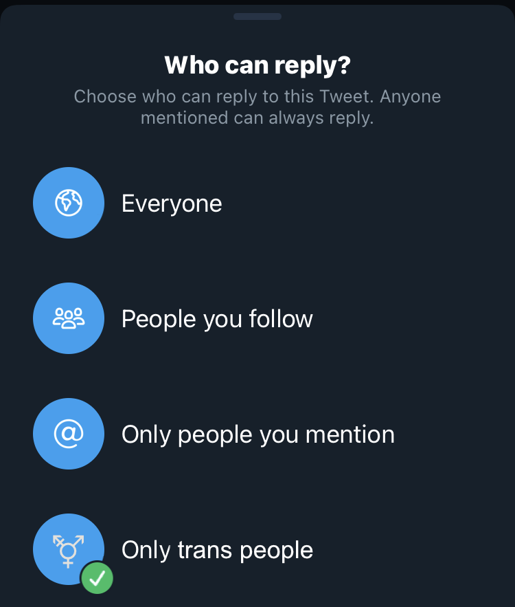 please, twitter, I need this option