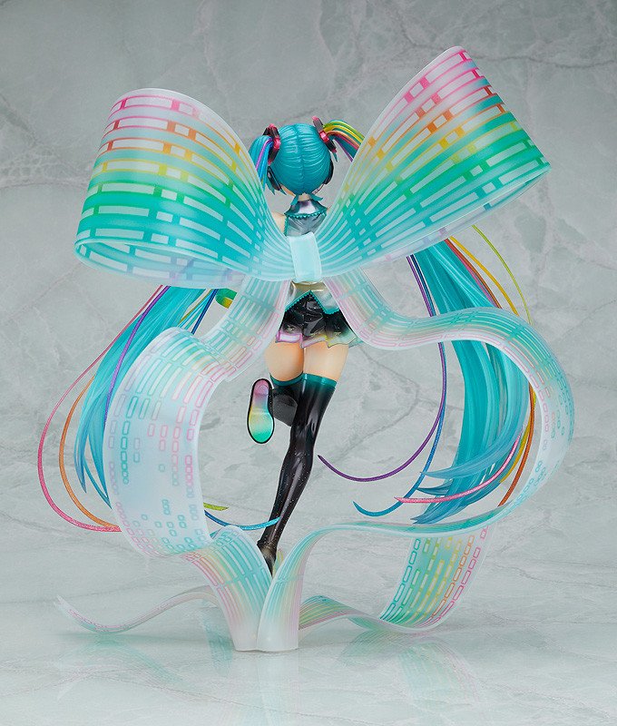 10th anniversary miku!! the figure that made me hit 1k PLUS SHES RAINBOW ???? amazing