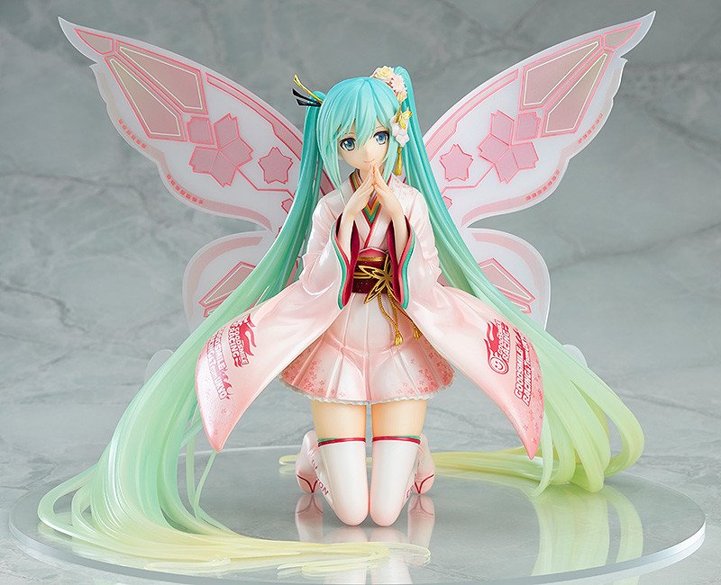 TONY HAREGI RACING MIKU!! 1. shes pink 2. she has wings 3. JUST LOOK AT HER