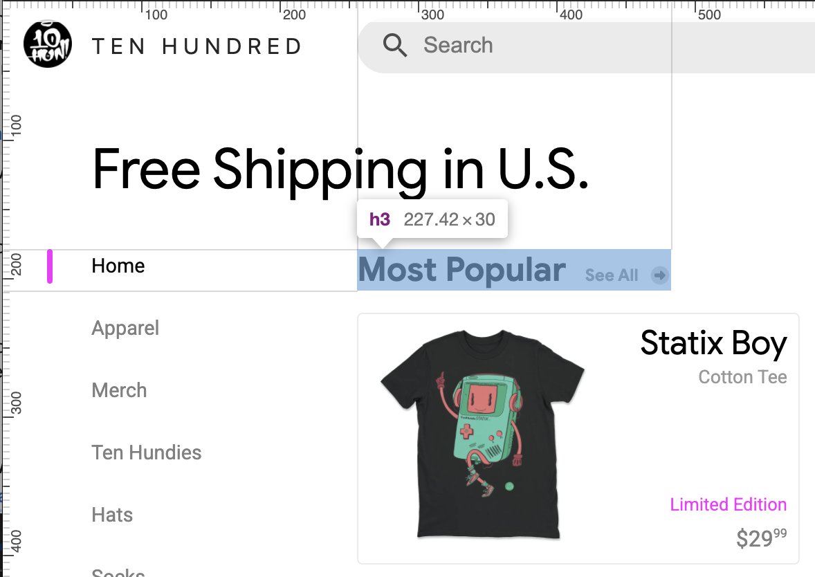 argyleink's tweet image. 💡 FYI 💡
DevTools has Guides for when you need to check alignment 🤓

⚙️ Settings
  ▹ Preferences
    ▹ Elements
    ✅ Show rulers

They draw guides for the margin, padding and border boxes! Even for pseudo elements!! (VisBug doesn't do that)

Pretty rad.
