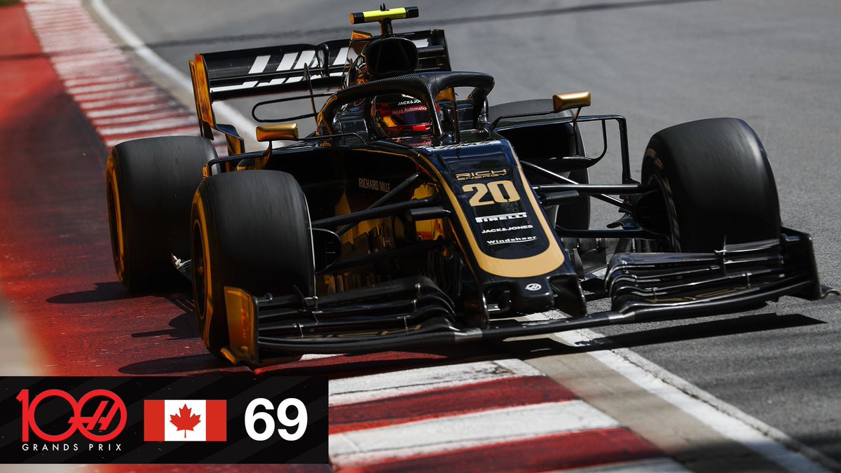 “HOW’S THAT?!”“HOW’S THAT?!”“HOW’S THAT?!”  An awesome Austrian Quali lap to give Kevin 5th spot on the grid - sadly the car didn’t quite have the race pace.  And a Sunday to forget at Silverstone (no doors were seriously hurt). #HaasF1  #Haas100