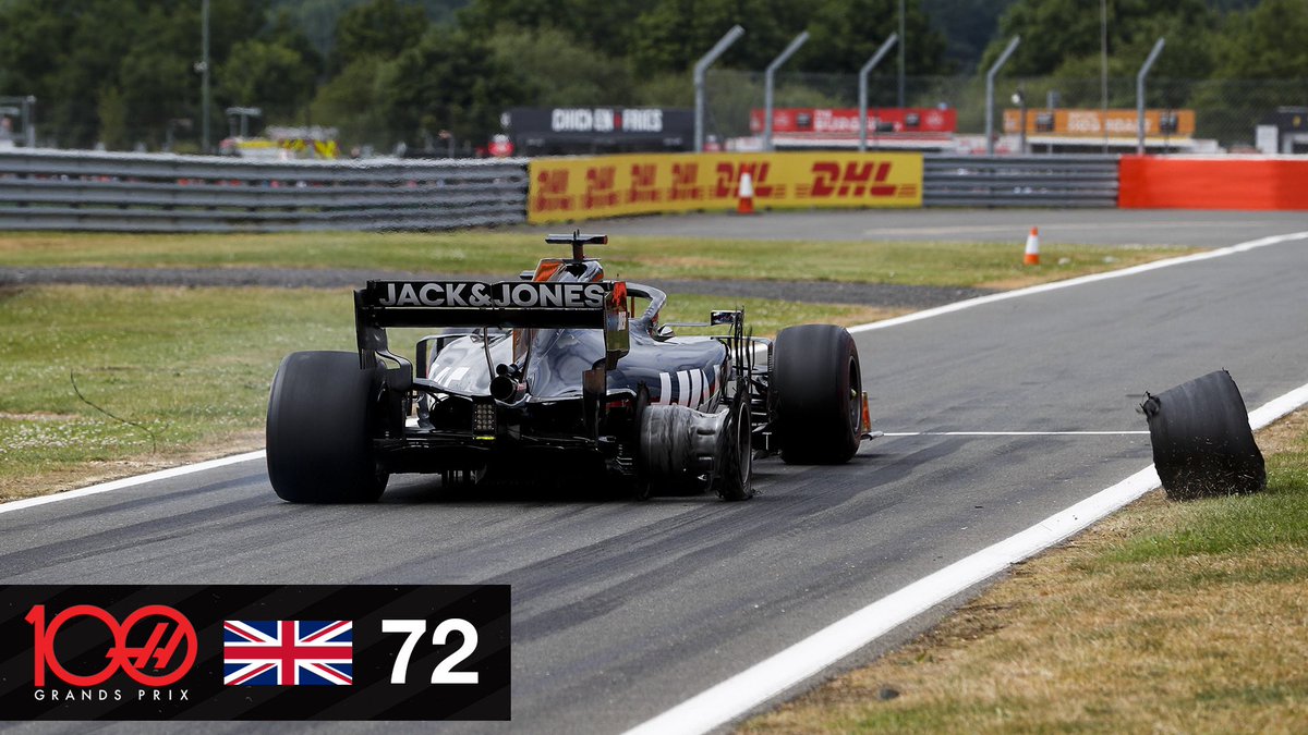 “HOW’S THAT?!”“HOW’S THAT?!”“HOW’S THAT?!”  An awesome Austrian Quali lap to give Kevin 5th spot on the grid - sadly the car didn’t quite have the race pace.  And a Sunday to forget at Silverstone (no doors were seriously hurt). #HaasF1  #Haas100