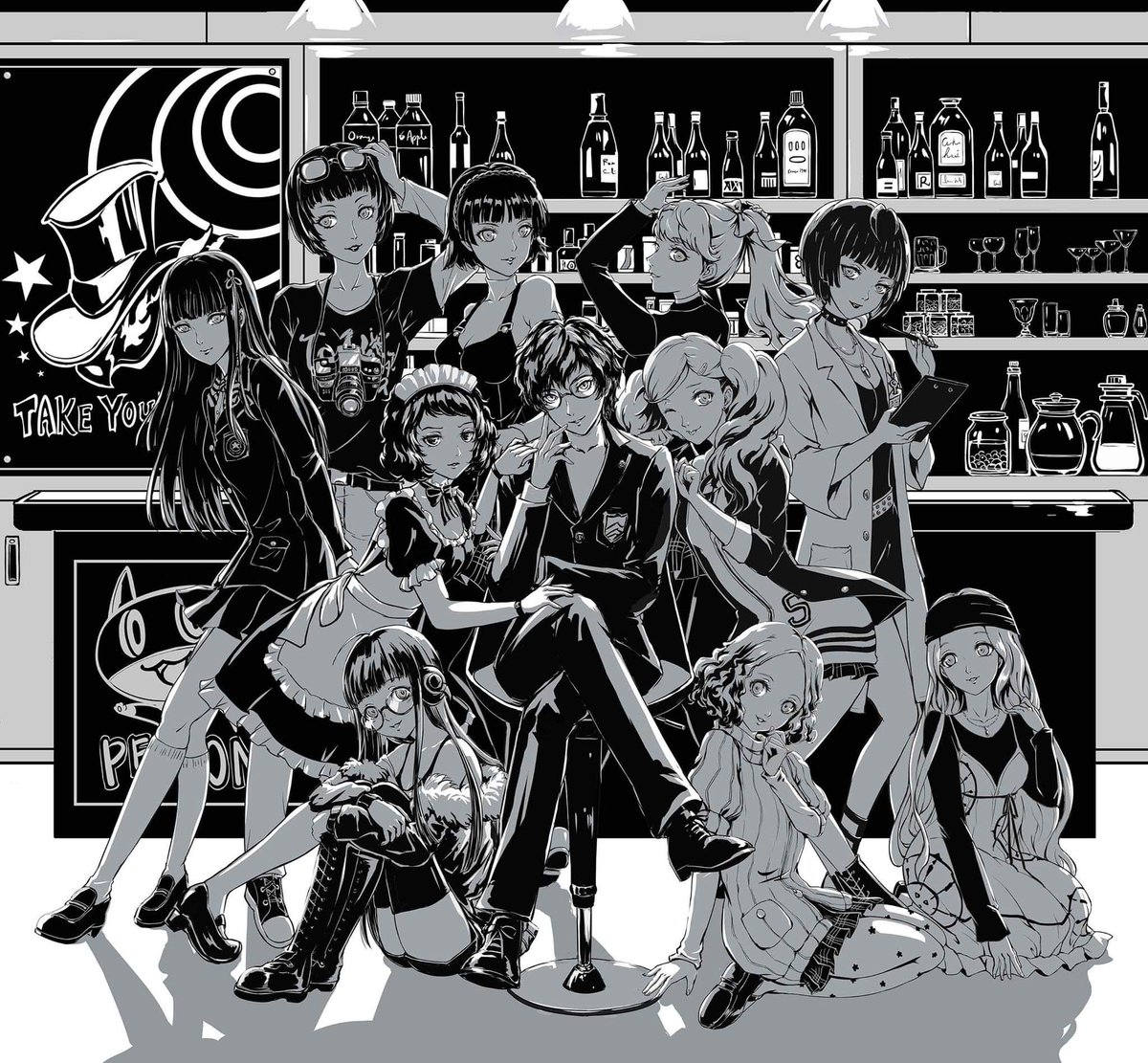 persona 5 girls persona 5 girls