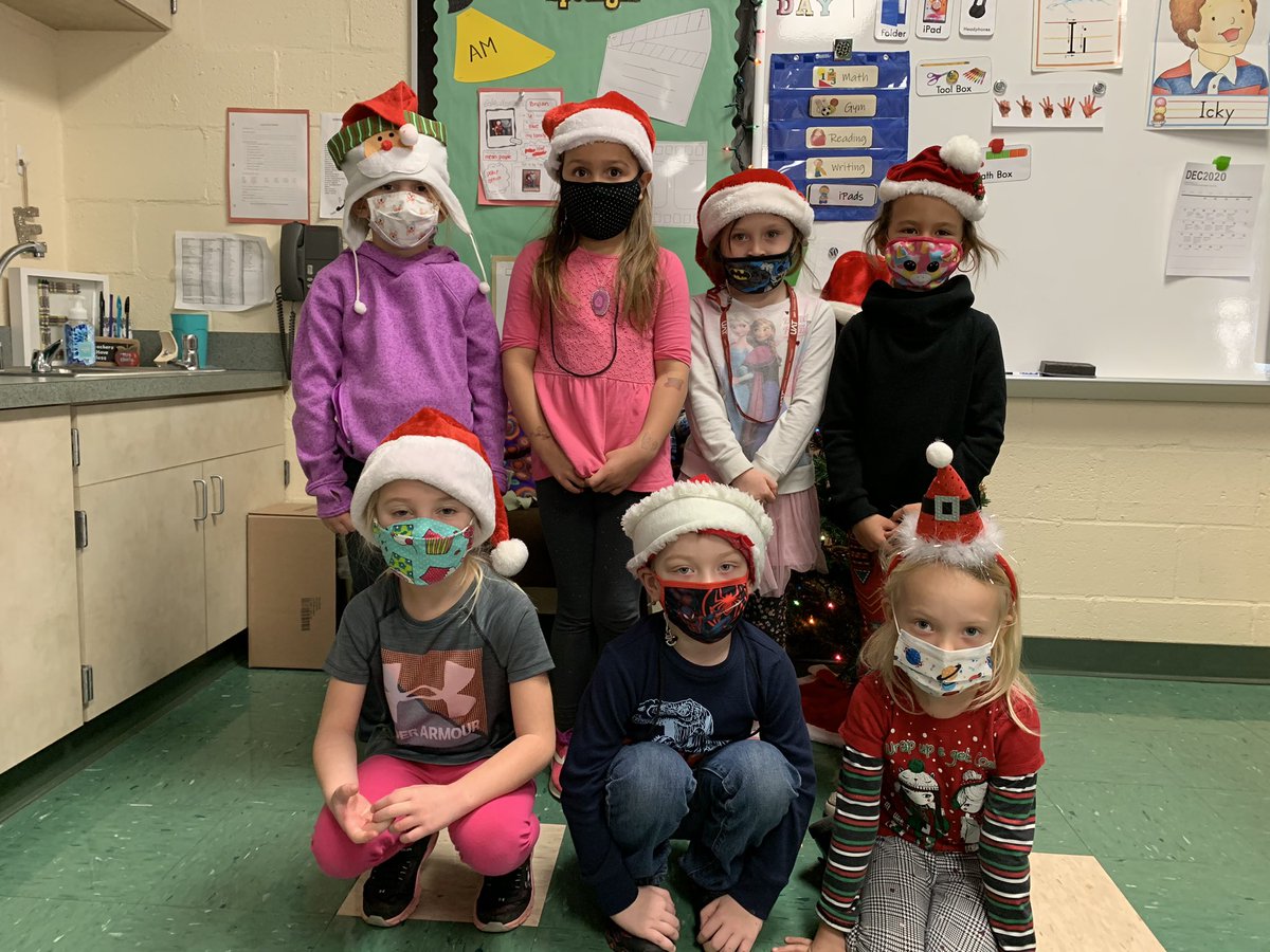 Kicking off our 12 Days of Christmas spirit days with holiday headgear! <a href="/JonestownElem/">Jonestown Elementary</a>