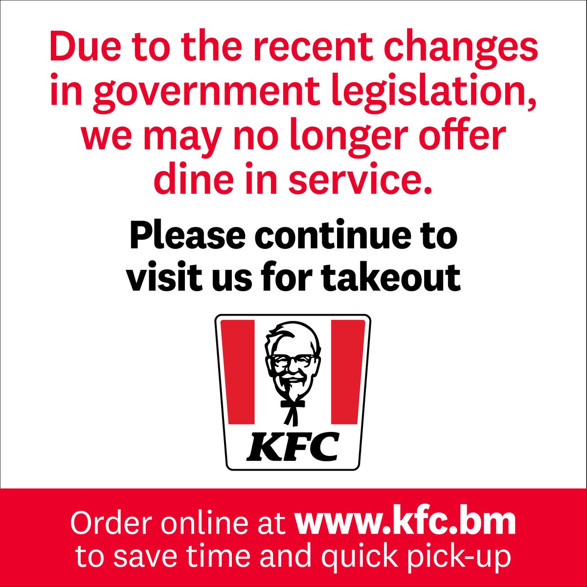 KFC in Bermuda (@kfcbermuda) on Twitter photo 