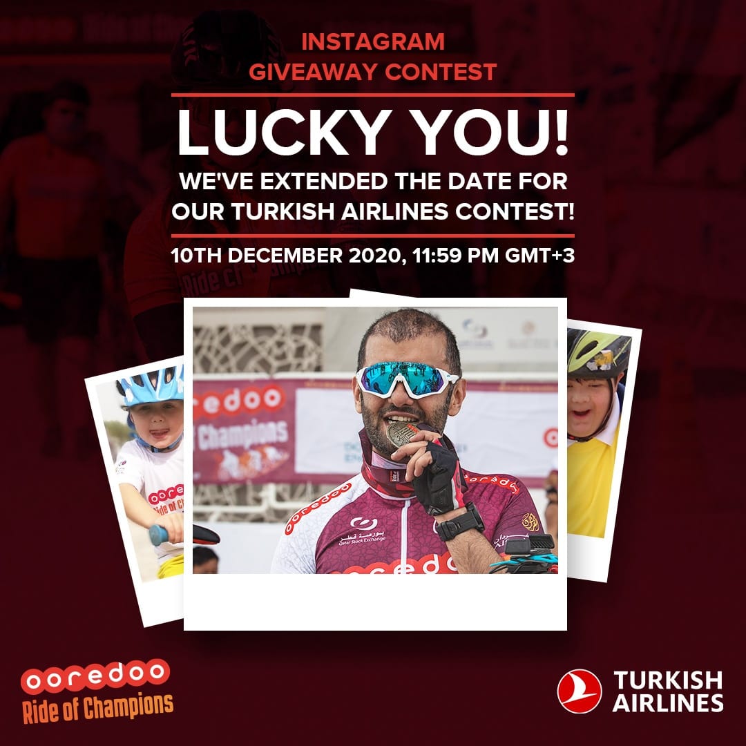 rocdoha's tweet photo. Already join our Turkish Airlines giveaway contest? If not, you still have time! We are extending to 10th December 2020 at 11:59 PM.

More time, more chances of winning! To join, please see the relevant Instagram post @rocdoha. Win 2 FREE tickets to any destination in Turkey. https://t.co/XYrjN5tnfa