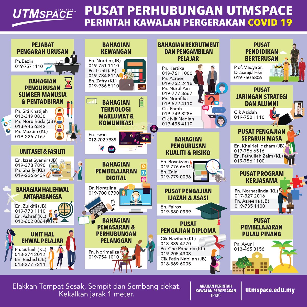 Utmspace On Twitter Contact Us If You Have Any Enquiries Please Log On To Our Official Web Portal At Https T Co 8a0fsv1oh7 Staysafe Kitajagakita Https T Co Uomvsyc2xz