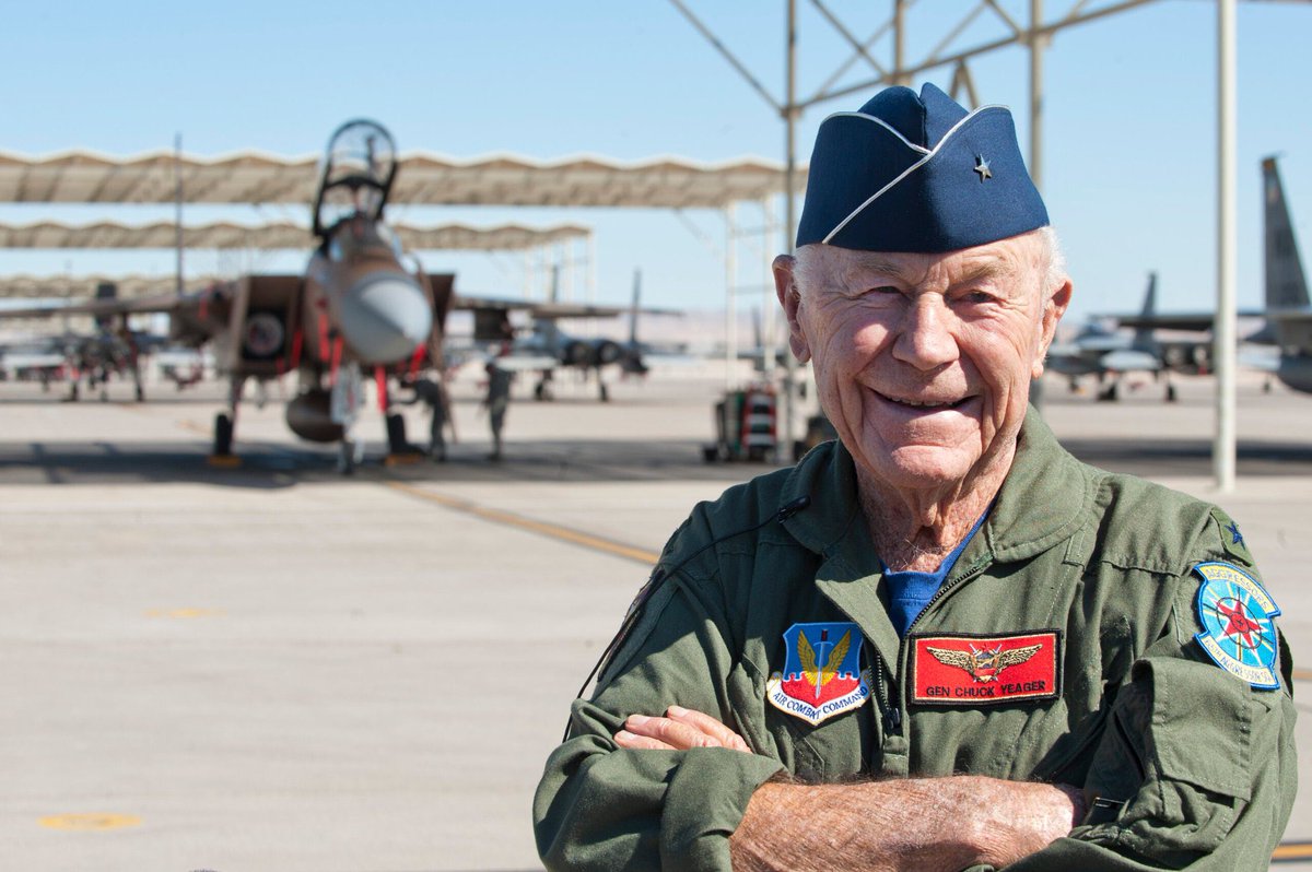 To the one and only person I ever asked for an autograph, thank you for inspiring me to dream big....
Rest in Peace Brigadier General Chuck Yeager. Keep flying high.