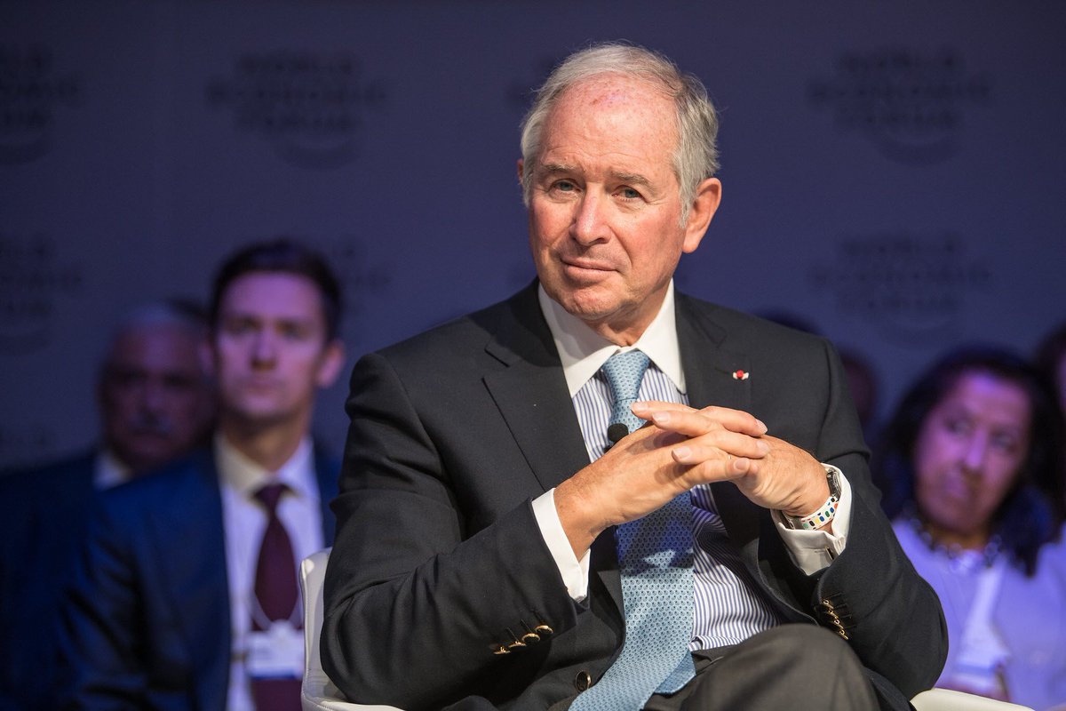 Investment fund Blackstone is run by Stephen Schwarzman who is one of the advisers to the US President Donald Trump.