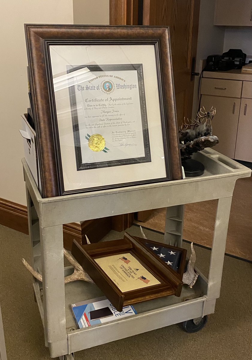 RepIrwin's tweet image. Truly an honor to serve but this adventure has come to an end. 

Good luck #waleg y’all gonna need it.