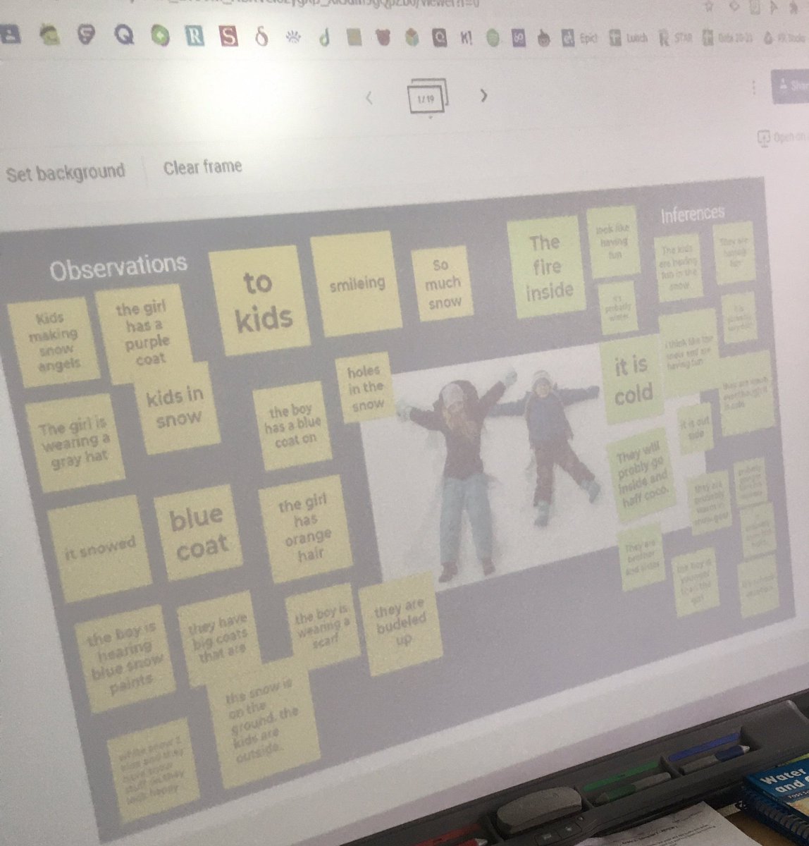 MissPatten17's tweet photo. Thank you @GoogleForEdu for making #Jamboard so accessible, user friendly, and versatile! My 3rd graders are working collaboratively and having fun! #CharihoLearns @jenpooreri @CharihoRegional https://t.co/PnI1dfOM8k