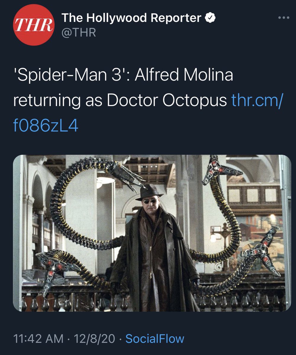 crimsonbucky's tweet photo. we already have 5 of the sinister six... poor peter https://t.co/jzcdL7tLXj