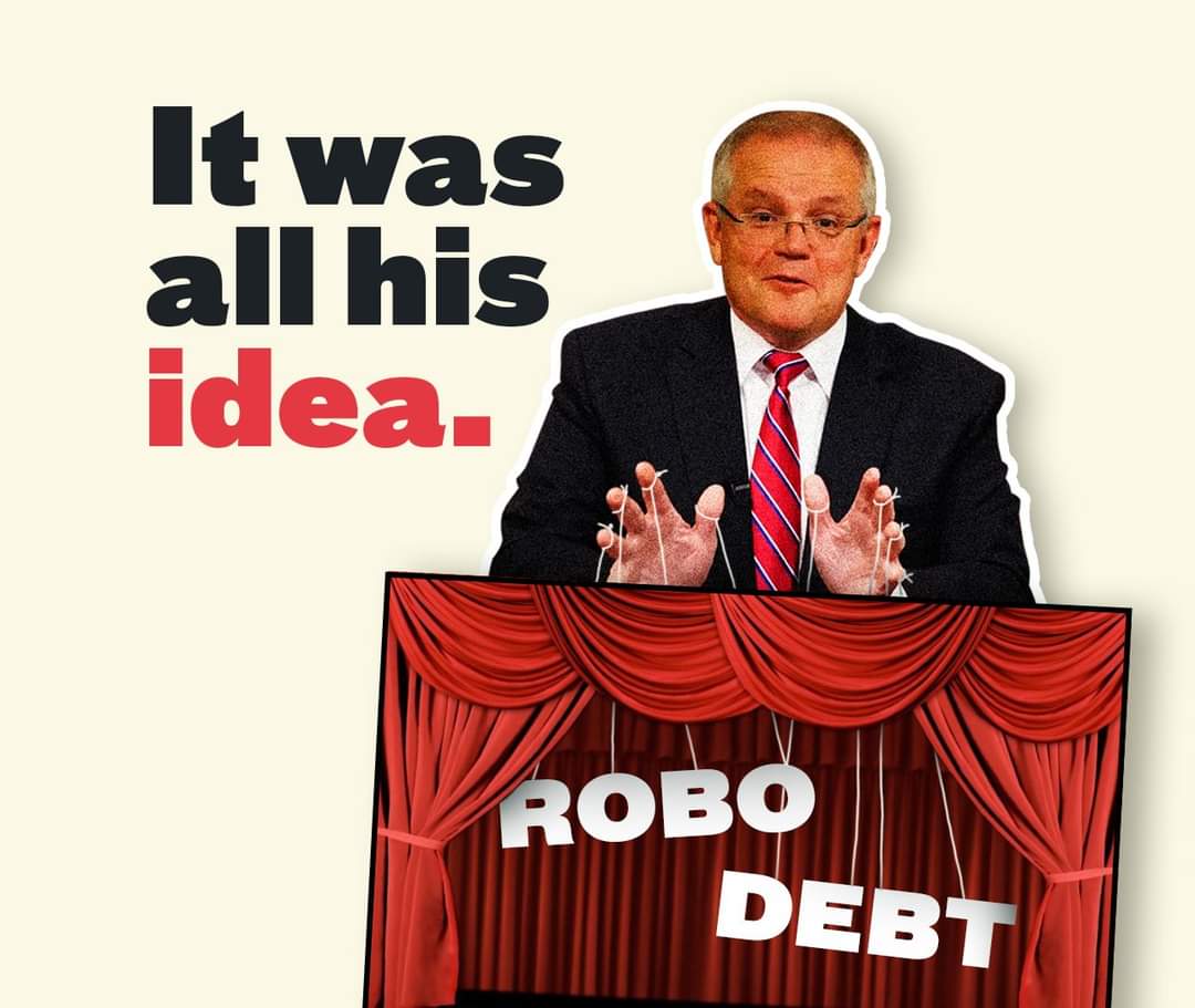 AaronDodd's tweet image. #RoboScomo #Robodebt #auspol