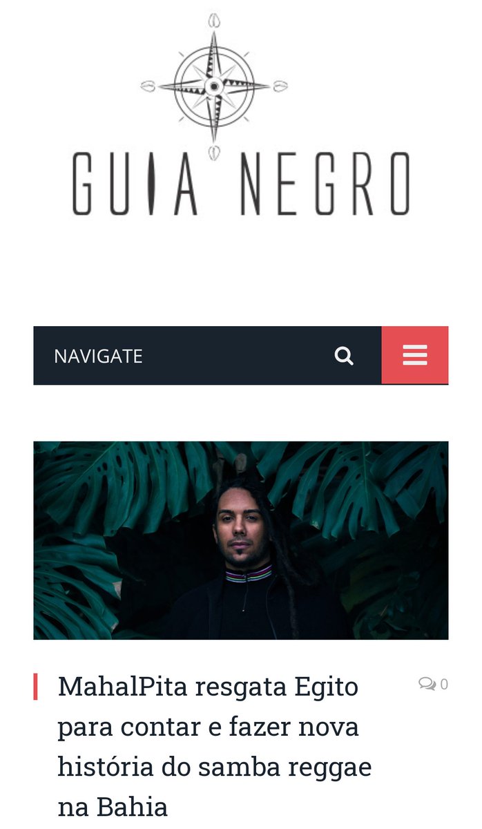 O querido Guilherme Soares fez um registro passado-presente-sambareggae-futuro bem importante sobre meus trabalhos e pesquisas no Guia Negro. Ficou bem massa! ❤️

guianegro.com.br/mahal-pita-res…