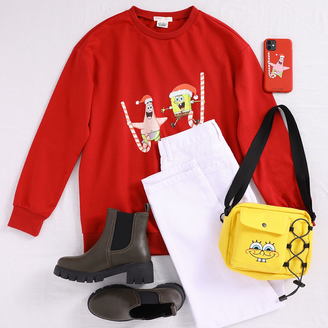 ROMWESHOP's tweet photo. Cosy spongebob sweatshirt = This season's must-have
โจ Shop this look: #869105๏ผ#853938
Link>>https://t.co/gzkZLwDlWY
#ROWME #ROMWEFUN #LOVEROMWE #Fall2020 #OOTD #winter2020 #ROMWExspongebob #spongebob #sweatshirts https://t.co/kgeqv6SUUM
