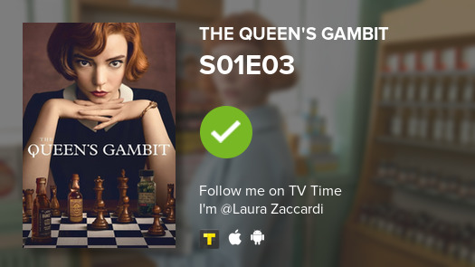 incantouis's tweet photo. I've just watched episode S01E03 of The Queen's Gambit! #tvtime https://t.co/5ayW6MhArY https://t.co/4N4mDaxClf