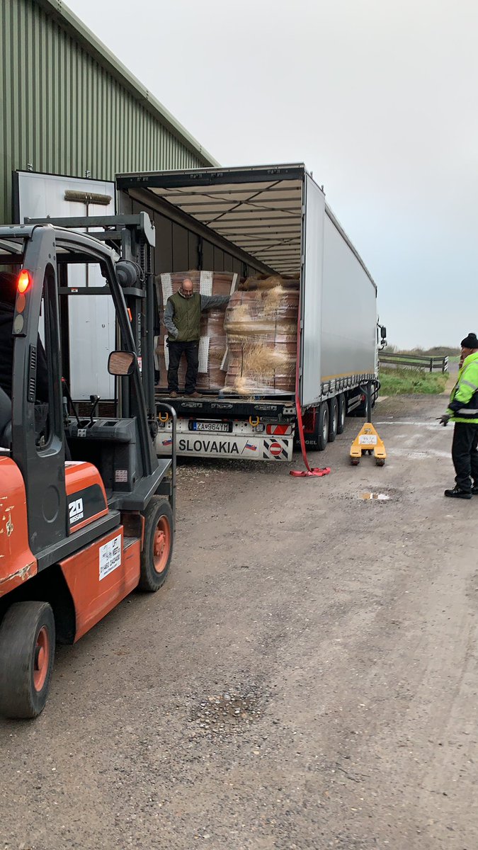 Chin up and hands out of pockets ..... only another 30 pallets to go!! 😂   Our latest  arctic full of beautiful, handmade pots has just arrived from Italy 🇮🇹  Some super new designs will be on the website shortly ... sign up to our mailing list and we’ll keep you updated 👌