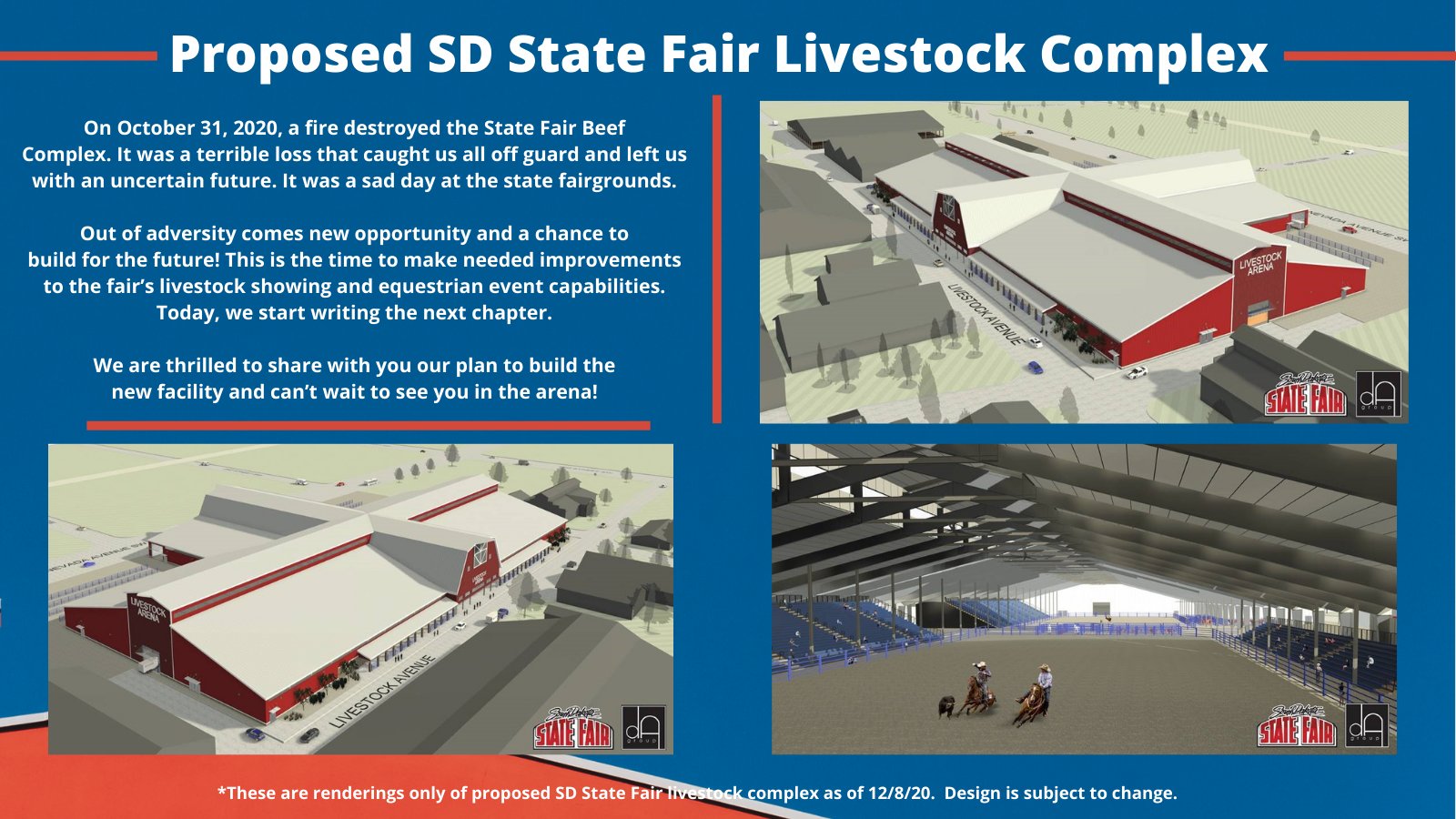 SD State Fairgrounds on Twitter "We are very excited about this
