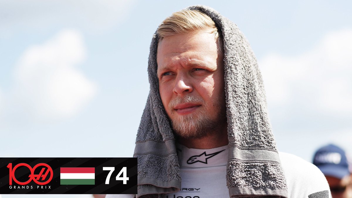 The boys kept it on the island for P7 and P8 at the German GP - one of the most dramatic races of the past decade!  #HaasF1  #Haas100