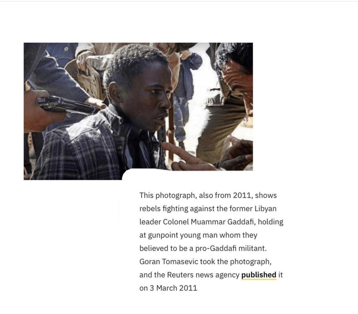 A few more debunked photos: