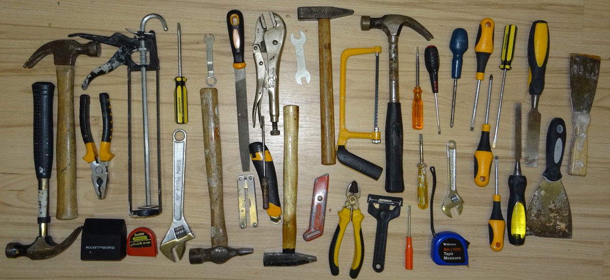 Donated tools are always welcome, thank you Jo Wren.