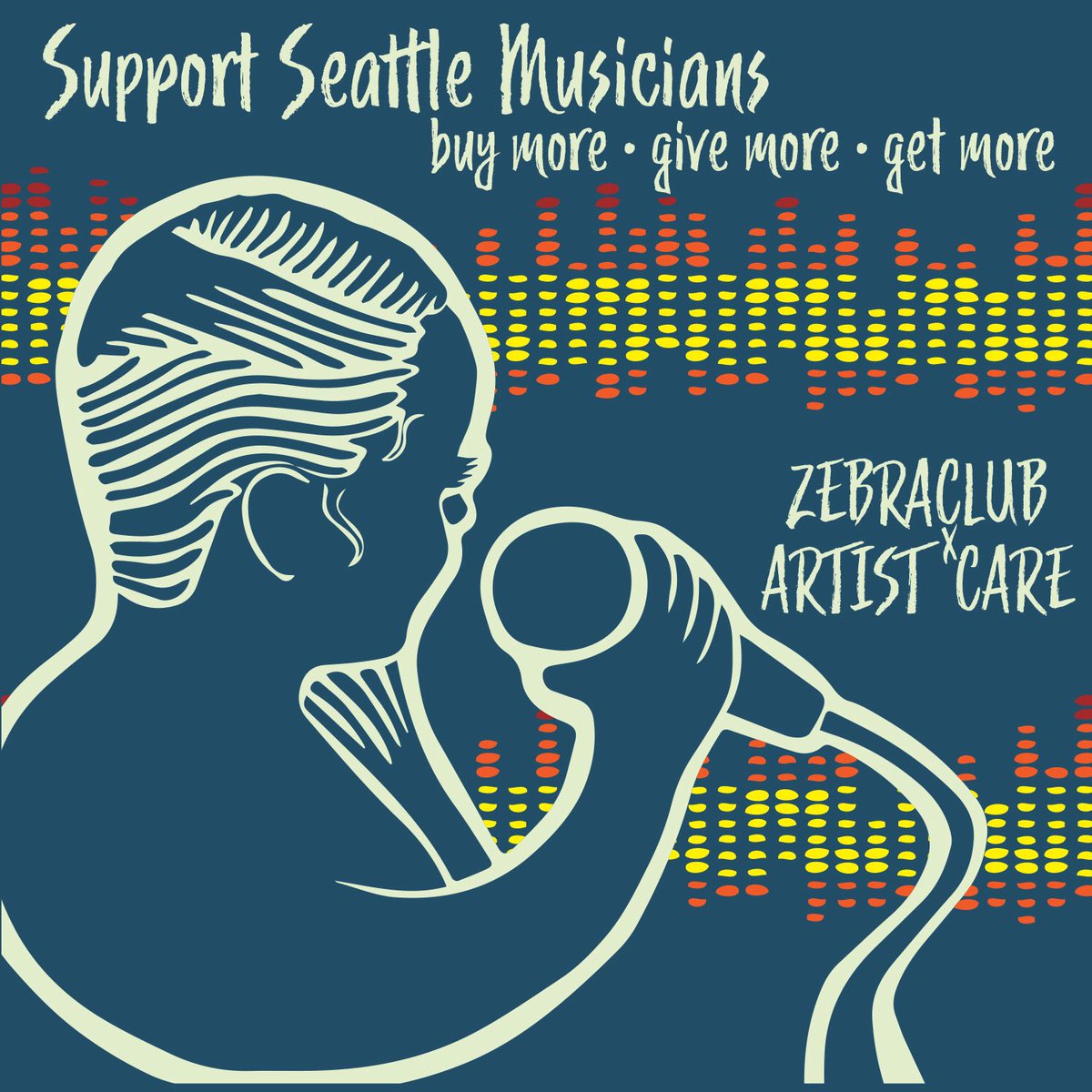 Not a musician and still want to support this beautiful, vibrant community by way of SMASH? Say less Seattle clothing shop  @Zebraclub_Store and Artist Care Seattle are joining with  @smash_access this December to give back 