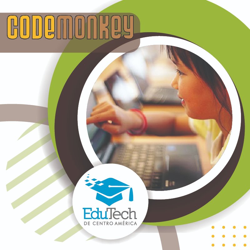 edutechca's tweet photo. Los cursos de CodeMonkey enseñan codificación basada en texto para que los estudiantes aprendan a programar como un verdadero desarrollador
Puedes contactarte con nosotros vía WhatsApp para conocer más de CodeMonkey en:
https://t.co/Kb2SZxjIqu
#EduTechCA #CodeMonkey https://t.co/PBPaNdEVC2