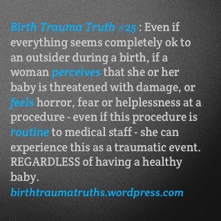 It’s not about where women gave birth, or how they gave birth. It’s if they felt safe. Treated with dignity and respect. Had their choices supported. It’s how they feel about their birth, because each woman has individual needs and circumstances. This prevents #birthtrauma