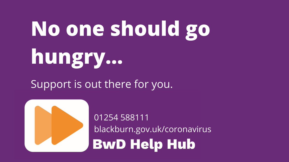 blackburndarwen's tweet photo. No one should go hungry – and we are here to help.

Contact the Help hub if you need them: 01254 588111

Blackburn with Darwen is committed to food justice. We want everyone on the borough to be able to make healthy food choices.

Find out more here: https://t.co/naV4ljtRe5 https://t.co/BLIwfaOafO